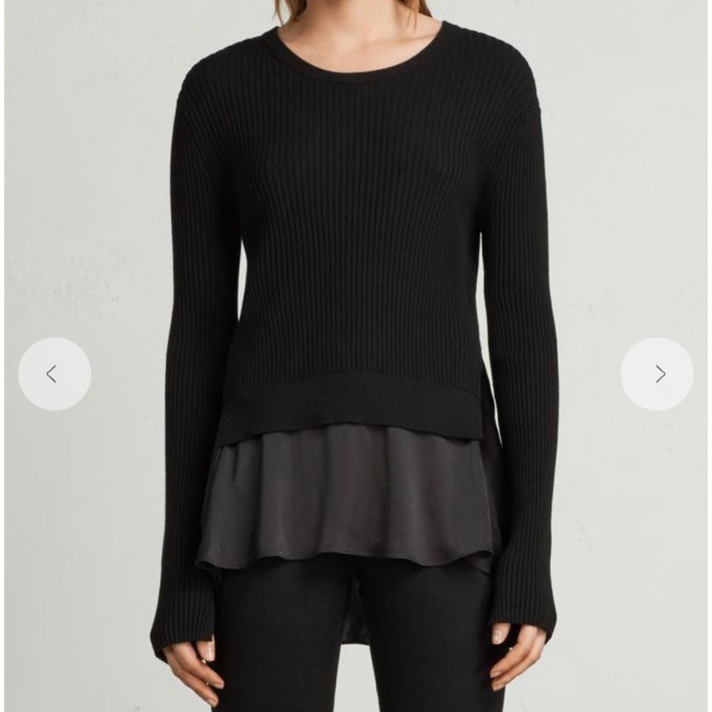 All saints Taya Long sleeve jumper